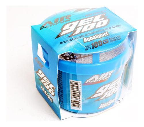 Air Perfum Gel 100 Aromatizante Premium Aqua Sport 100grs