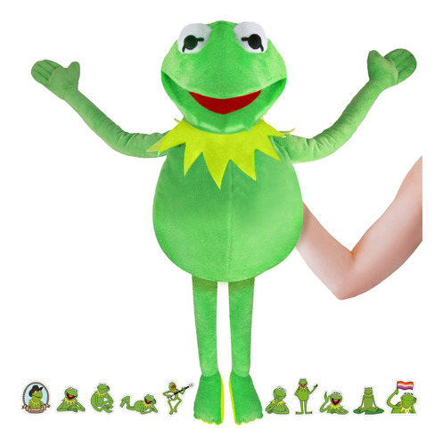 Kermit - Marioneta De Rana, The Muppet Show, Juguete De Pel