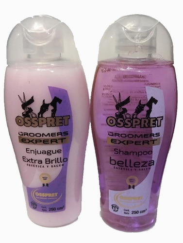 Shampoo Y Enjuague Osspret Perros Groomers Expert X 250ml