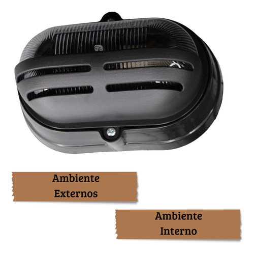 Kit 4 Luminária Arandela Tartaruga Externa Com Grade Parede