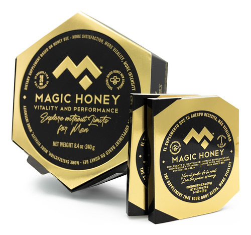 Magic Honey Caja De 24  + 2 Sobres Gratis Para El 