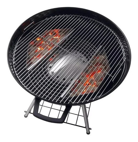 Imagen 4 de 10 de Parrilla A Carbón Napoleon Nk22 Charcoal Kettle Negra Nueva