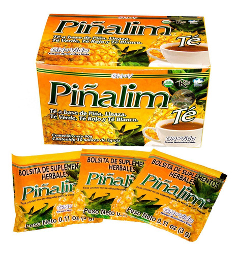 Té Piñalim 30 Sobres Original