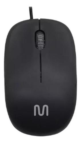 Mouse Usb Com Fio Mo255 Pequeno Portatil Para Viagem