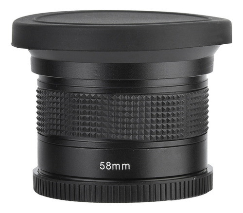 Lente Super Gran Angular Ojo De Pez De 58mm 0.35x Para Slr D