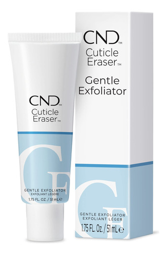 Cnd Borrador De Cuticulas Exfoliante Suave 0.5 Fl Oz / 0.5 F