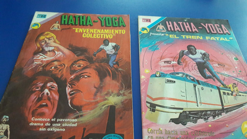 Revistas Comic  Hatha Yoga Ed Novaro 1973 Set De 2
