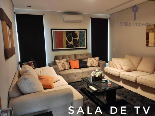 Imagem 4 de 25 de Sobrado 4 Suítes À Venda, 430 M², Alphaville Nova Esplanada 3 Em Votorantim/sp - So0518