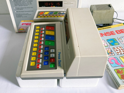 Tectoy Pense Bem Com Caixa, Livros E Fonte (leia) (Usado)
