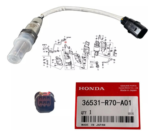 Sensor Oxigeno Primario Honda Odyssey 2007 2008 2009 2010