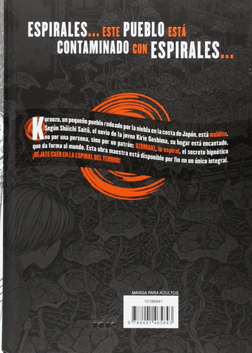 Uzumaki - (integral) Junji Ito - Edición Planeta (tapa Dura)