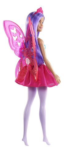 Barbie Set De 2 Hadas Corona Y Alas Desmontables