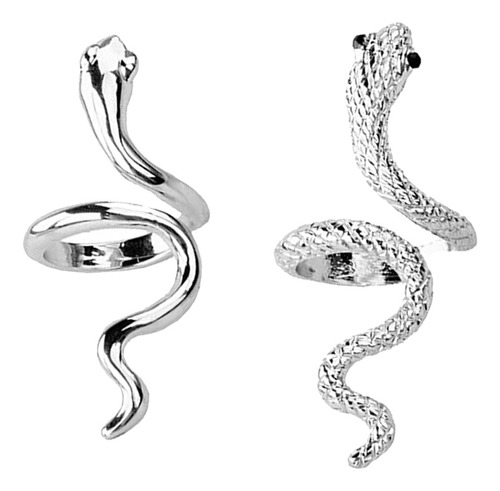 Anillo Con Forma De Serpiente Exagerado Con Forma De Animal,