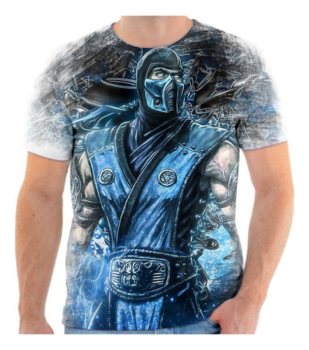 Camiseta Camisa Mortal Kombat Jogo Game Envio Rapido K03