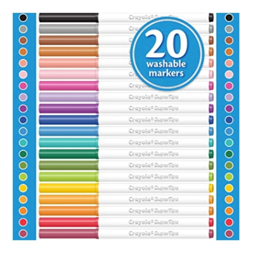 20 Marcadors Crayola Xtr P