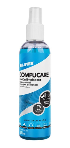 Loción Limpiadora En Spray Silimex Compucare De 250ml Para Superficies Y Uso Externo