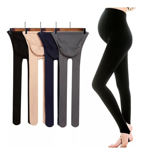4pcs Pantalones De Terciopelo De Invierno Para Embarazadas