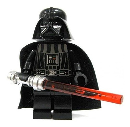 Minifigura Lego Star Wars Darth Vader Con Sable De Luz (vers