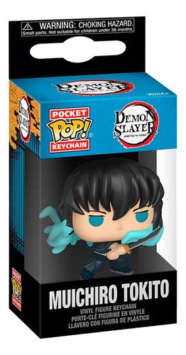 Funko Pop Keychain: Demon Slayer - Muichiro Llavero