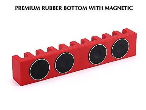 Alicate Magnetico Rojo Organizador 10 Destornillador