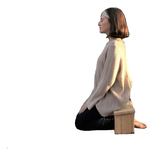 Imagen 1 de 8 de Banco Para Meditar - Banquito De Meditación