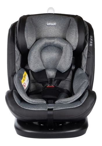 Imagen 1 de 2 de Silla de bebé para carro Infanti I-Giro 360° gris