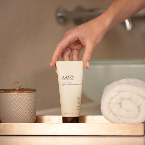 Gel limpiador refrescante Ahava Cleanse - Limpieza sin jabón