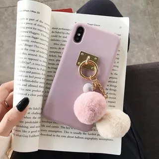 Funda Para iPhone De Lujo Lindo 3d Bola De Piel De Zorro Lla