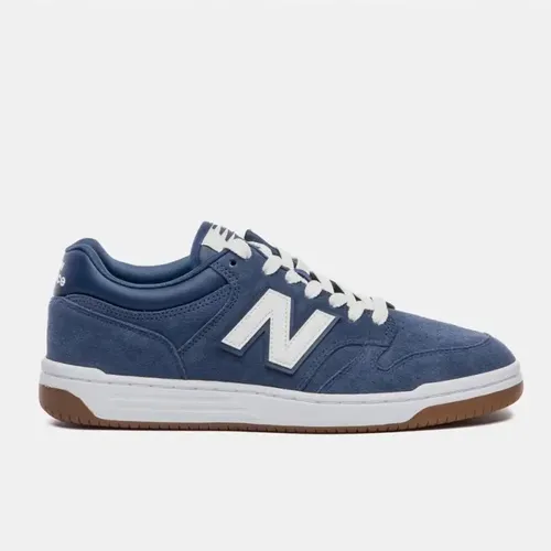 Tênis Casual Masculino E Feminino 480 Low New Balance Marinho Liso 43 Br