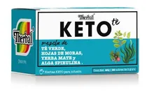 Comprar Te De Hierbas Keto Therbal Mezcla De Hierbas Te Verde, Hojas De Moras, Yerba Mate Y Alga Espirulina Therbal 20 Sobres Contenido Neto 40 Gramos