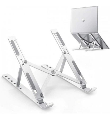 Soporte Plegable Base Notebook Tablet Universal Aluminio 