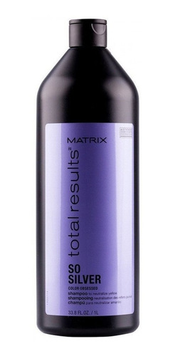 Shampoo Matrix Total Neutralizante Plateados O Rubios 1000ml