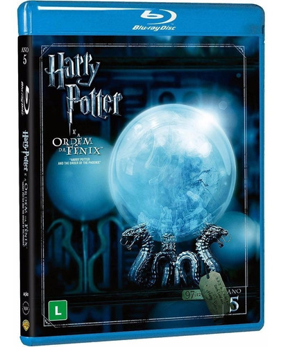 Blu-ray Duplo Harry Potter E A Ordem Da Fênix - Lacrado