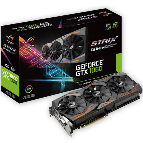 Placa Video Geforce Asus Gtx 1060 6gb Strix Gaming  Mexx 3