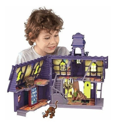 Scooby-doo Mystery Mansion Playset Con La Figura De Acción