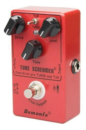 Pedal Demonfx Tube Screamer 2 Overdrive Ts808 Ts9