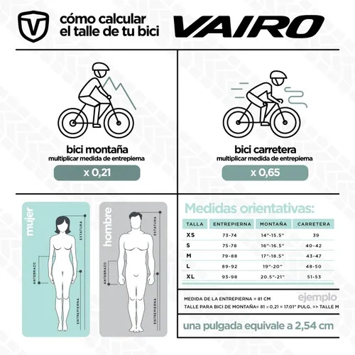 Vairo xr 3.8 online rodado 29 caracteristicas