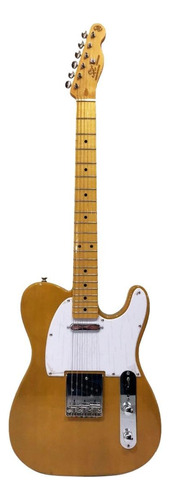 Guitarra elétrica SX Vintage Series FTL-50 telecaster de  tília 2000 butterscotch blonde brilhante com diapasão de bordo