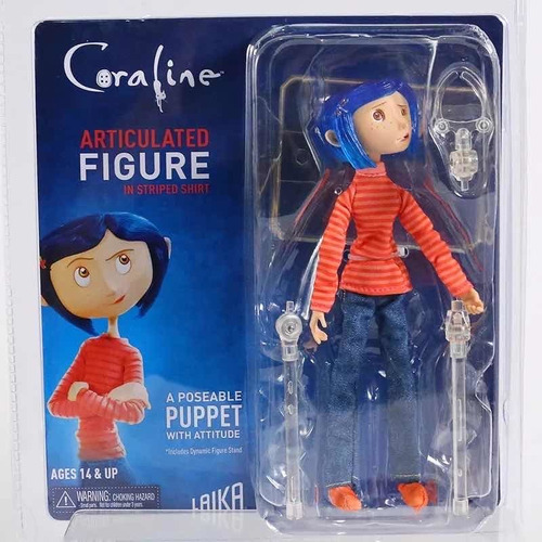 Coraline Figura Articulada Neca Laika Ko (Usado)