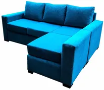 Comprar Sillon Esquinero Rinconero Sofa 3 Cuerpos Chenille Premium