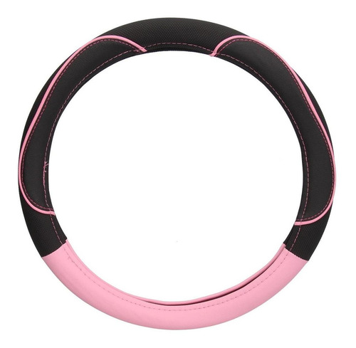 Imagen 2 de 4 de Cubrevolante Univ Diam 38 Cool Line Negro Rosa