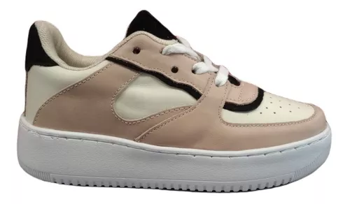 Zapatilla Rusty Plataforma Original Beige Mujer