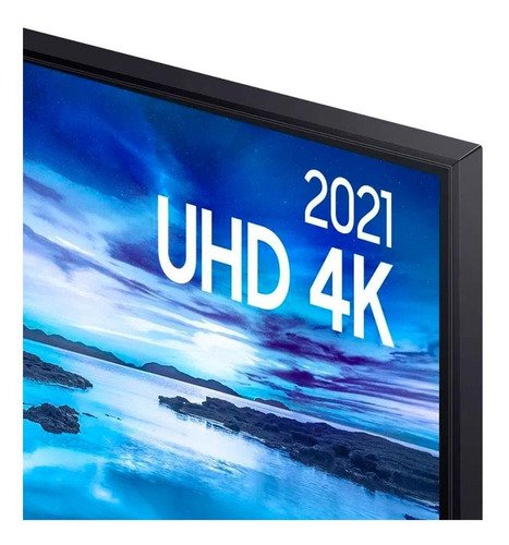 Imagem 5 de 6 de Smarttv Samsung 55 Uhd 4k 55au7700 Cinza Titan Bivolt