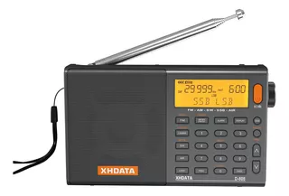 Xhdata D-808 Radio De Onda Corta Gris Fm Estéreo/sw/mw/lw Ss