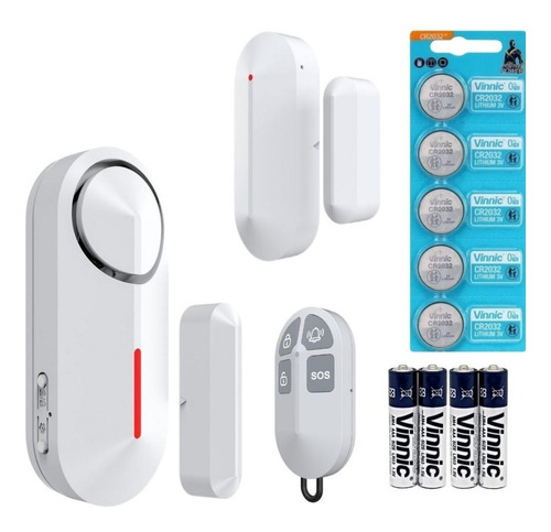 Kit Mini Sistema De Alarma Gv-safe100+ Pilas-vaac-v2032