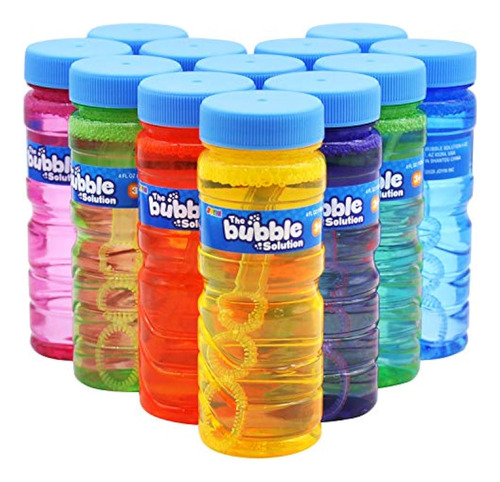 Burbujero Para Niños Botella De Plastico 118 Ml Multicolor Multicolor
