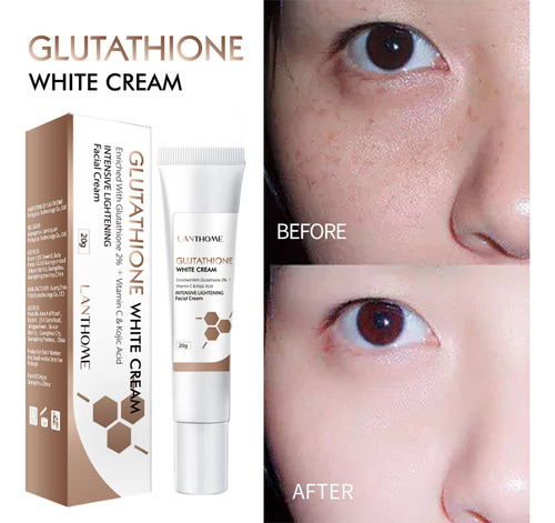 La Crema Facial E Glutatión Hidrata E Ilumina El Rostro