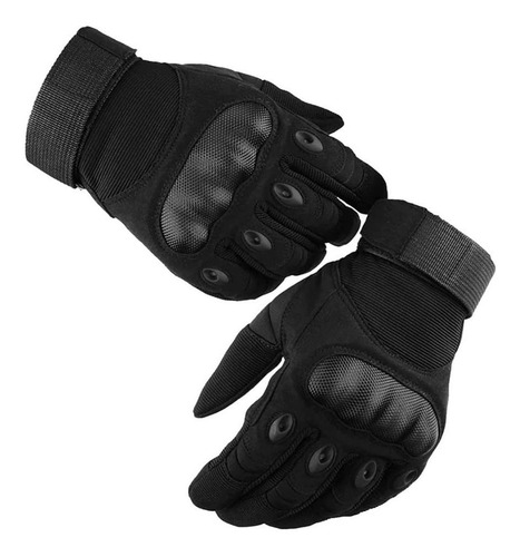 Imagen 1 de 10 de Guantes De Moto Tácticos Militares Dedo Completo Para Unisex