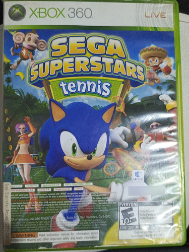 Sega Superstars Tennis Para Xbox360 