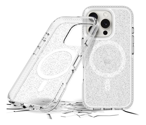 . Funda Prodigee Superstar Mag Para iPhone 16 Pro Transp